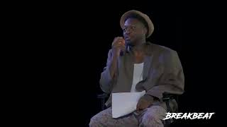 Michael Blackson allows @breakbeatmedia Funny Marco to Interview Him In His Hot Studio