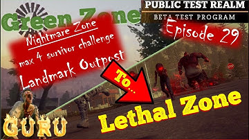 State of Decay 2 BETA|| Green Zone to Lethal Zone [Ep29] Nightmare - Church Landmark Outpost!