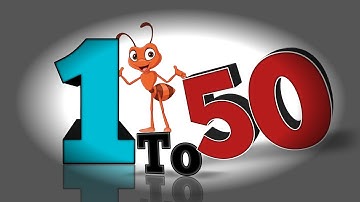 1 से 50 तक गिनती | Counting 1 to 50 | 1 से लेकर 50 तक गिनती | Counting from 1 to 50 | 1 To 50 | 1234