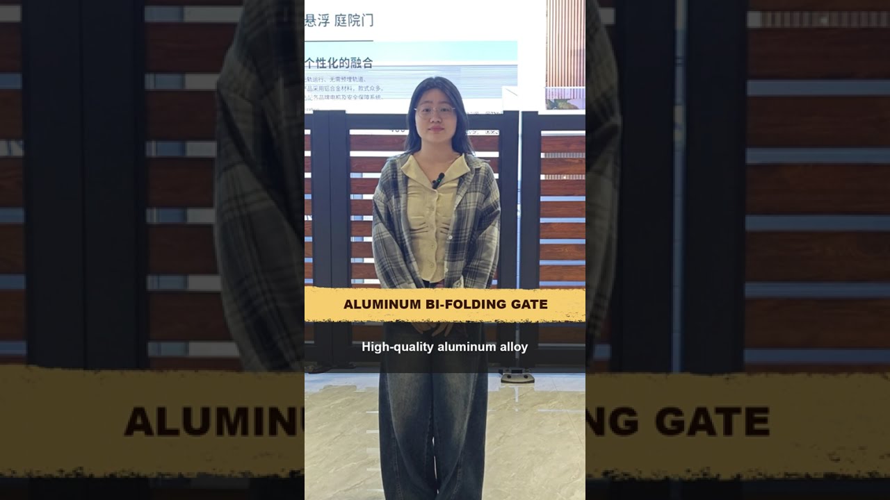 ALUMINUM BI-FOLDING GATE – Smart Design, Efficient Space