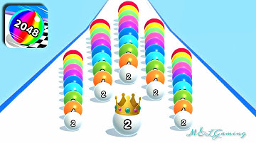 Max Levels BallRun2048 Infinity ♾️ 🔮💥: All Levels Gameplay Walkthrough Android ,iOS BIG UPDATE