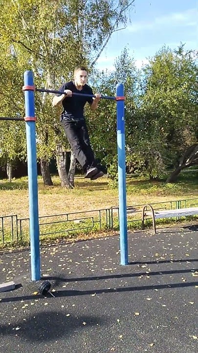А какой максимум выходов у вас? #спорт #турник #выходсилой #воркаут # ...