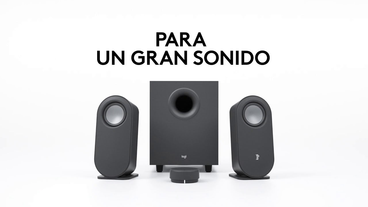 Logitech Z407 Altavoces de computadora Bluetooth con subwoofer y control  remoto - Promart