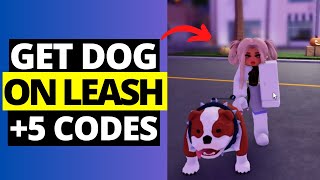 How To Get Dog On A Leash in Berry Avenue Roblox