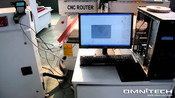 OMNI CNC Router 1325 with 3D scanner