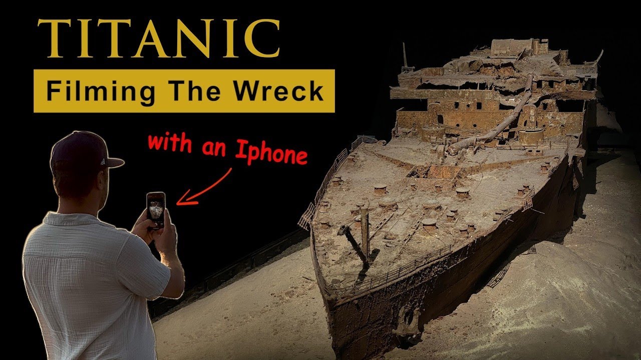 Filming the Titanic Wreck in Extreme Close-Up | Miniature Titanic ASMR ...