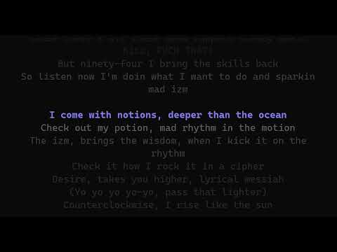 Channel Live & KRS-One - Mad Izm (Lyrics)