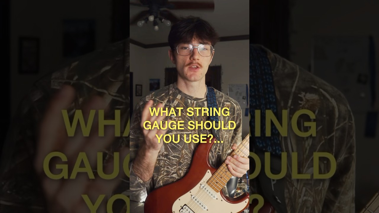 Guarda What guitar string gauge should you use?… #guitar #guitartalk #guitarist #beginnerguitar #guitartips su YouTube Guarda What guitar string gauge should you use?… #guitar #guitartalk #guitarist #beginnerguitar #guitartips su YouTube