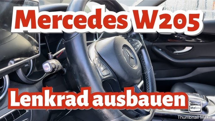 AIRBAG und Lenkrad AUSBAUEN : Mercedes Benz GL ML R class w251 