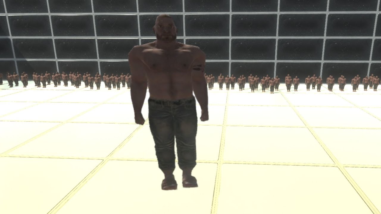 100 people against the ARBS Animal Revolt Battle Simulator team #arbs