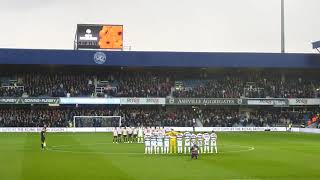 QPR v Brentford - 10 November 2018 - 2 minutes remembrance for the end of WW1