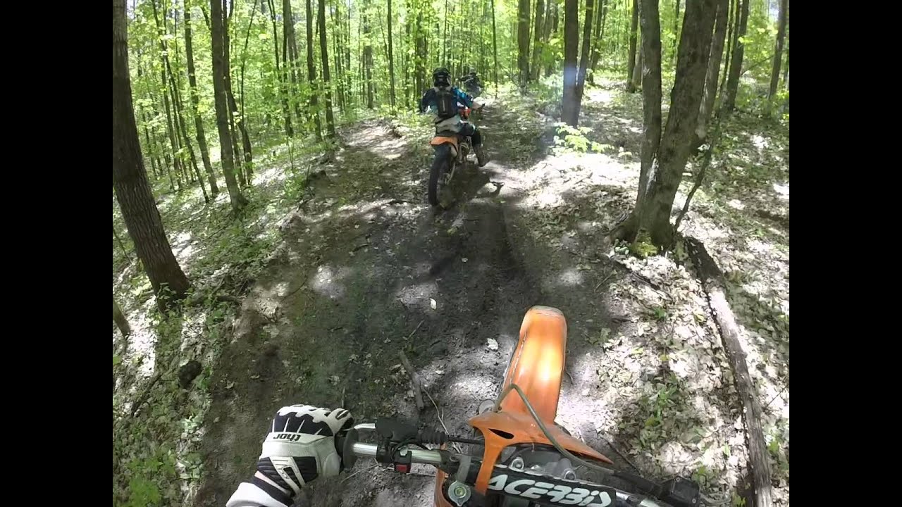 Tomahawk trail in Wolverine Michigan