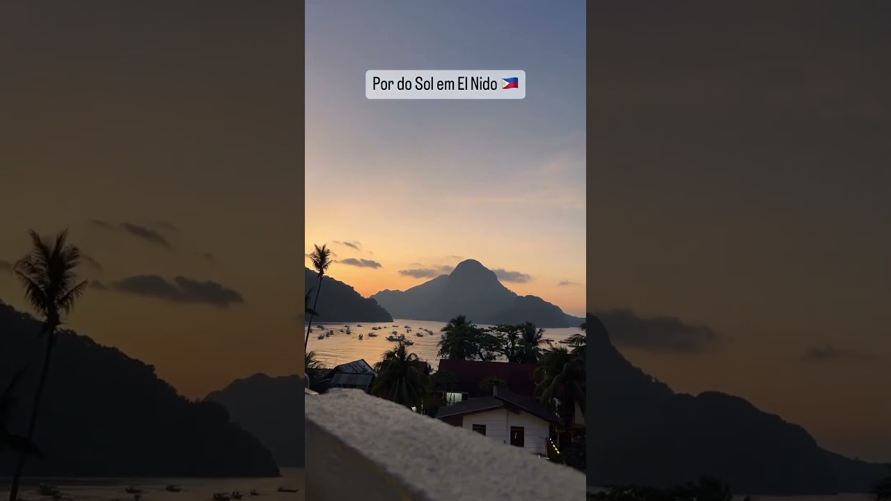 Um dos pores do sol mais bonitos do mundo! 