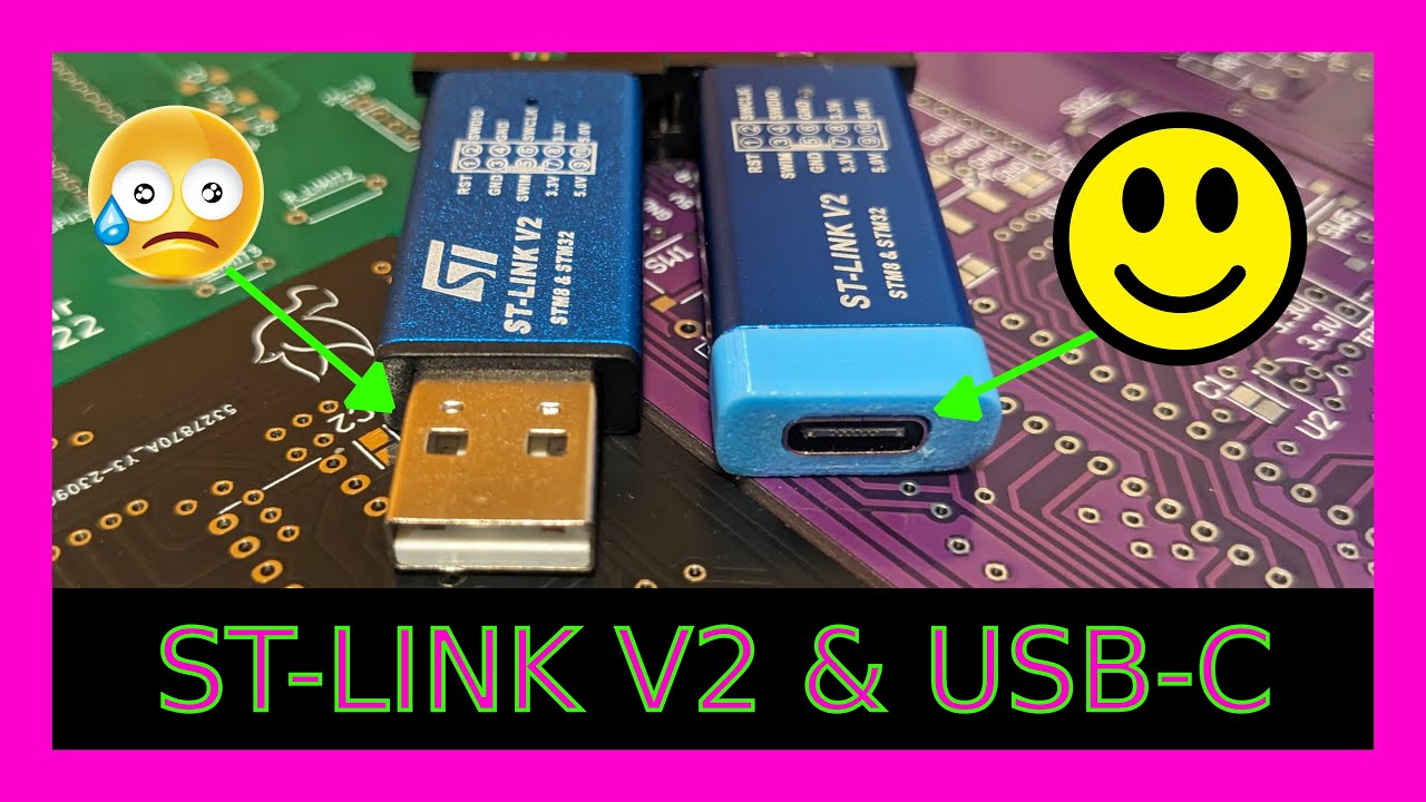 Add USB-C to your ST-LINK - YouTube