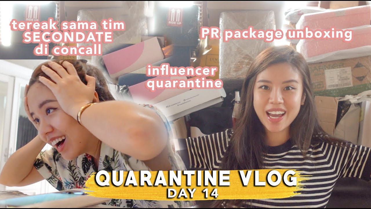 VLOG BAWEL wk. Kegirangan SECONDATE Sold Out Lagi, Unboxing Makeup & Skincare Gratis