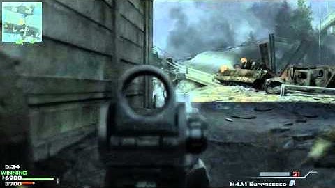 MW3 - Epic Triple Kill W/ M4A1
