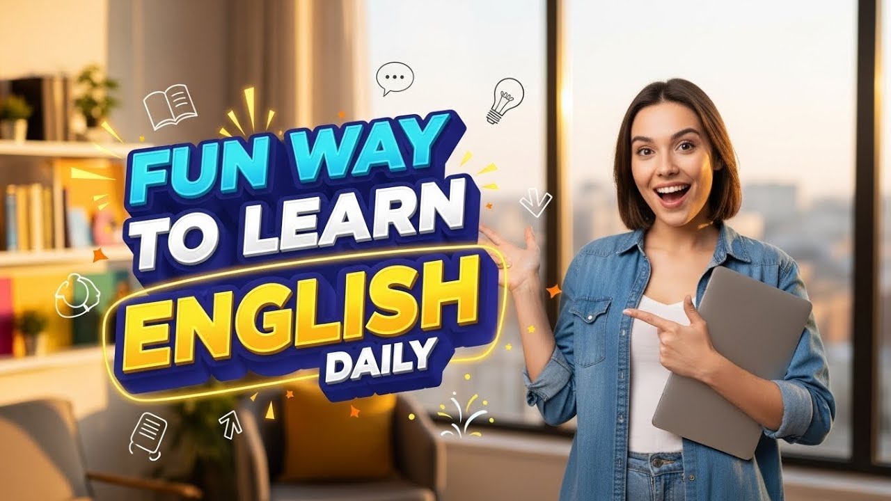 How to Learn English Fast | Simple Fun Daily Activities to Improve ...