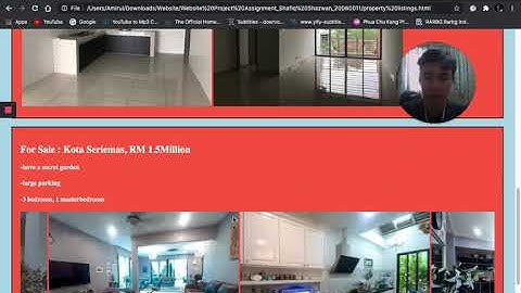 Interactive Multimedia Website Presentation