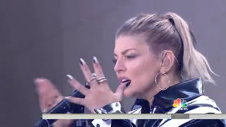 Fergie performs A Little Work live TODAY