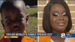 Taylen Mosley's family speaks out on toddler's death for the first time