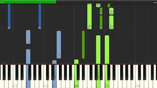 Irving Berlin - I Left My Heart At The Stage Door Canteen - Piano Cover Tutorials - Backing Track