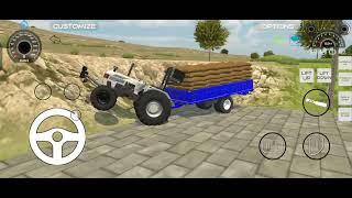 Heavy Tractor Trolley Cargo Simulator 3D farming simulator 22 Indian mod challenge Tractor farming