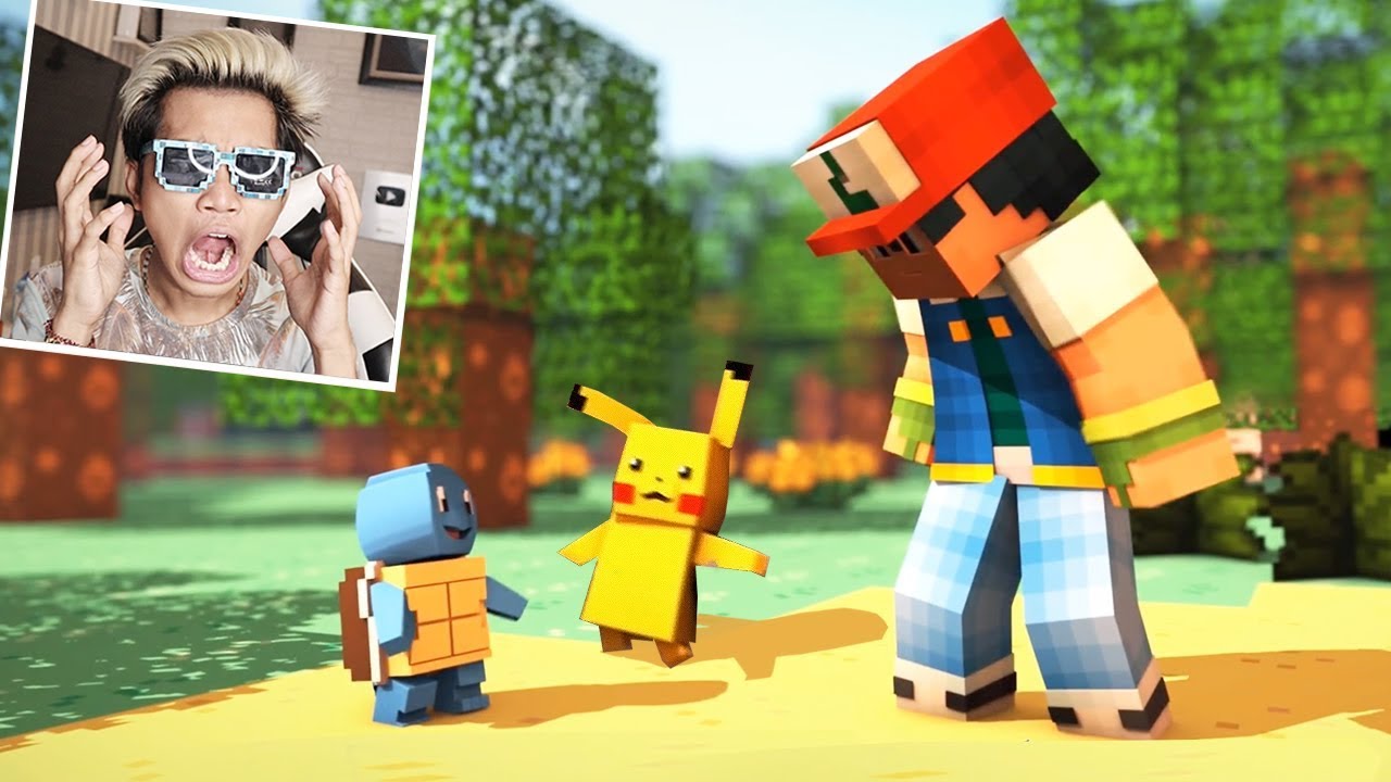  ANIMASI  POKEMON MINECRAFT  4D PALING KEREN  SEPANJANG TAHUN 