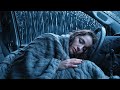 Cozy Rain on Car Windows at Night for Stress Relief and Better Sleep Sounds