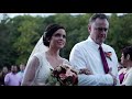 The Best Emotional Groom Reaction We've Ever Seen |  Annie & Aaron’s Tearful Wedding