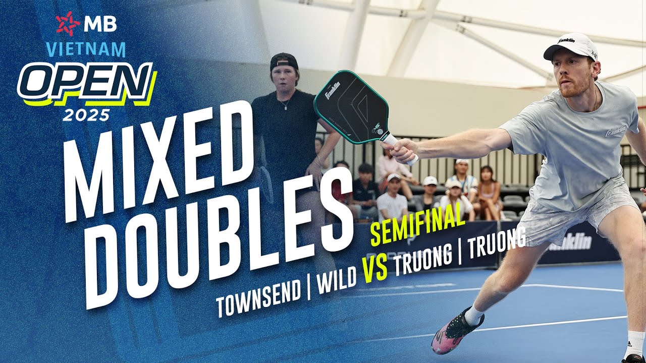 Таунсенд/Уайлд против Труонг/Труонг — полуфинал смешанного парного разряда | MB Vietnam Open 2025