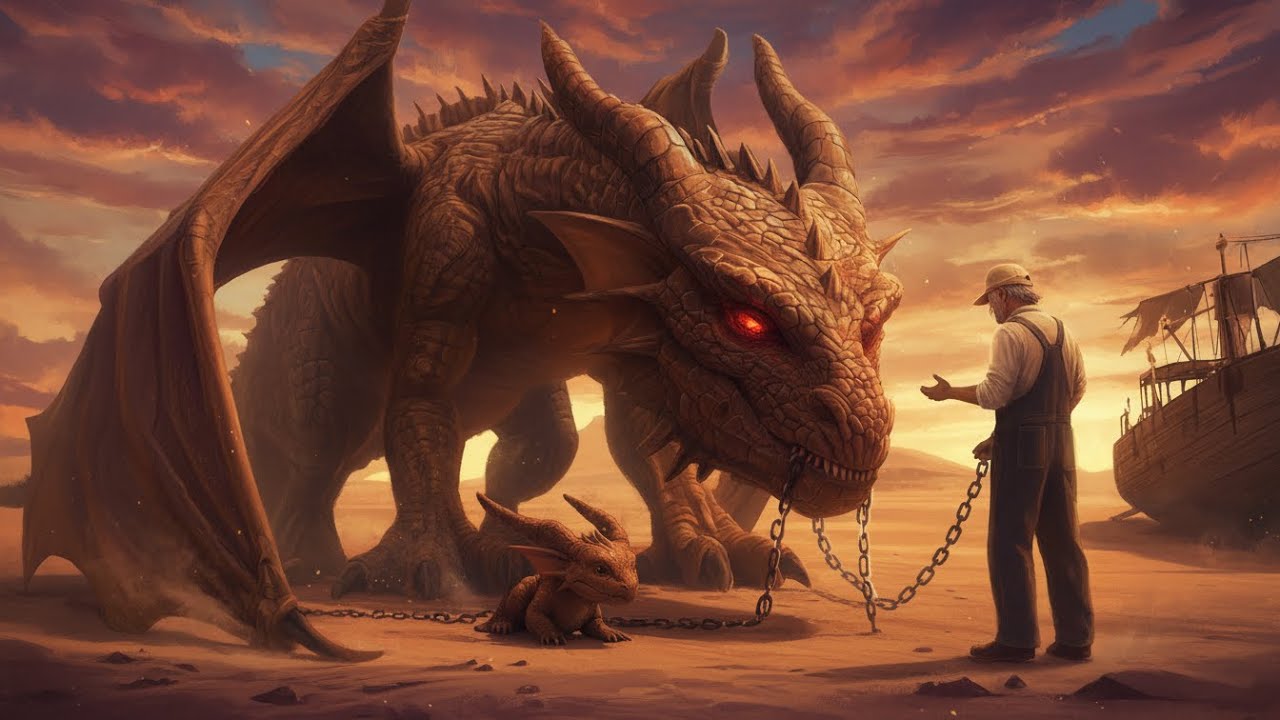 Chained to a Broken Alien Ship for Years — The Sterile Ancient Dragon’s... | HFY | Dragon Stories