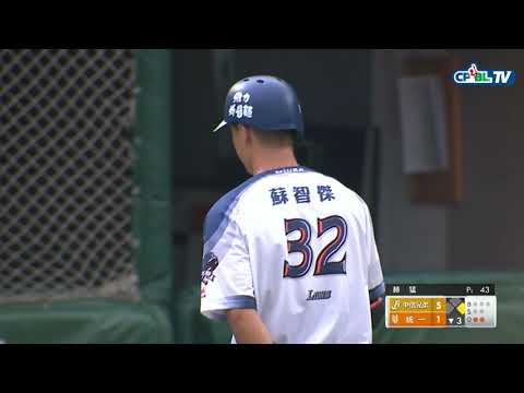 08/03 兄弟 vs 統一 三局下，吳東融成功策動雙殺守備，讓統一的攻勢瞬間化為烏有