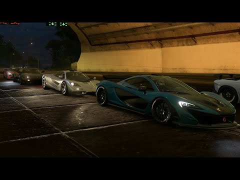 Forza Horizon 5 Supercar Convoy Night Cruise