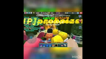 openin  a  gold  chest  in  build  and  shoot   to  test  my luck!