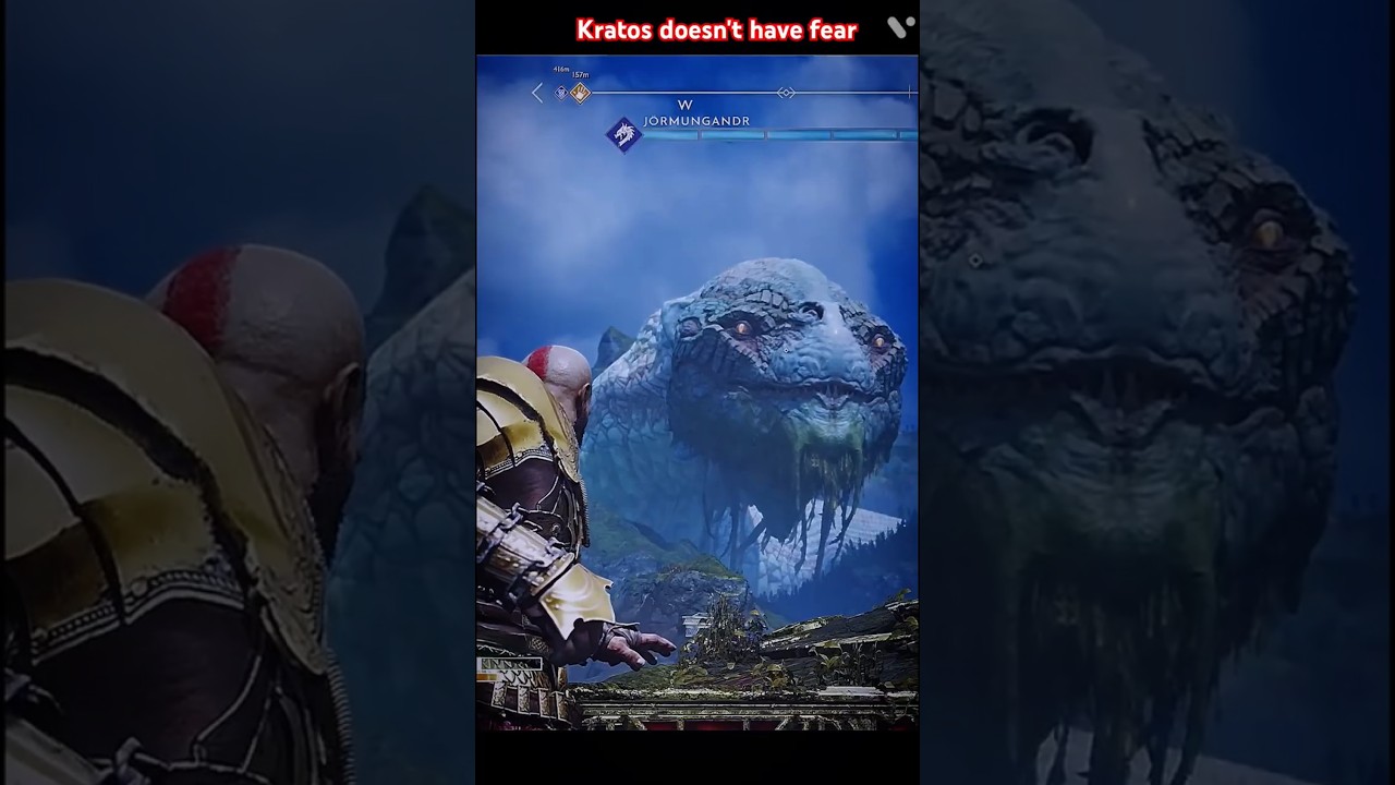 If Kratos fight Jormungandr 🐍🐍