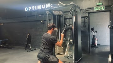Single arm chest supported lat pulldown
