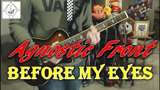 Agnostic Front - Before My Eyes - Guitar Cover (guitar tab in description!)