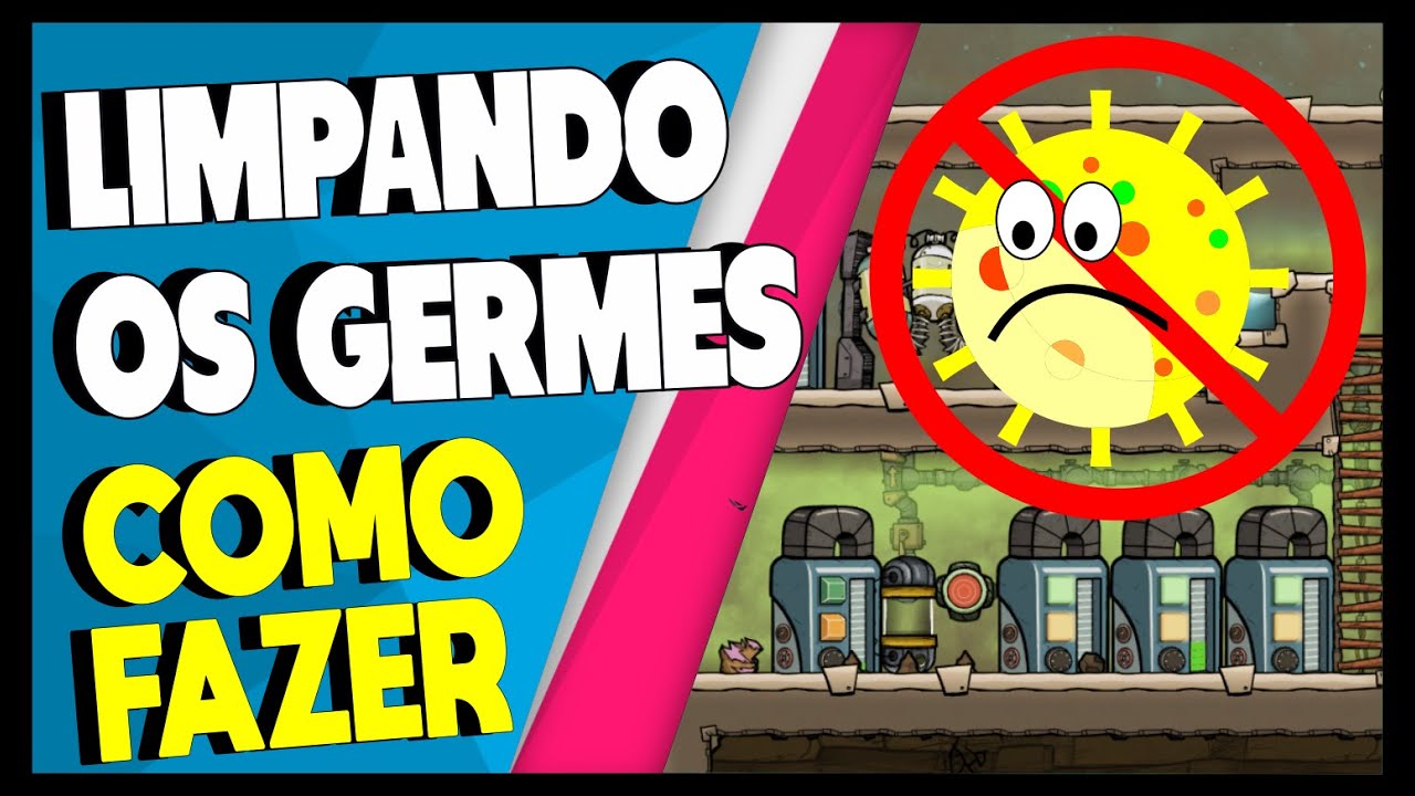 Guia | Como Tirar o Germes da água limpa no Oxygen Not Included