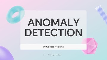 Anomaly Detection in in Business Problems
