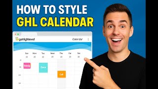 How To Style Your GoHighLevel Calendar IN 1 MINUTE | GHL Calendar CSS Tutorial screenshot 4