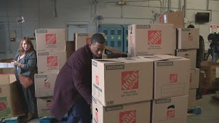 BPD and Acting Mayor Scanlon wrap up food drive