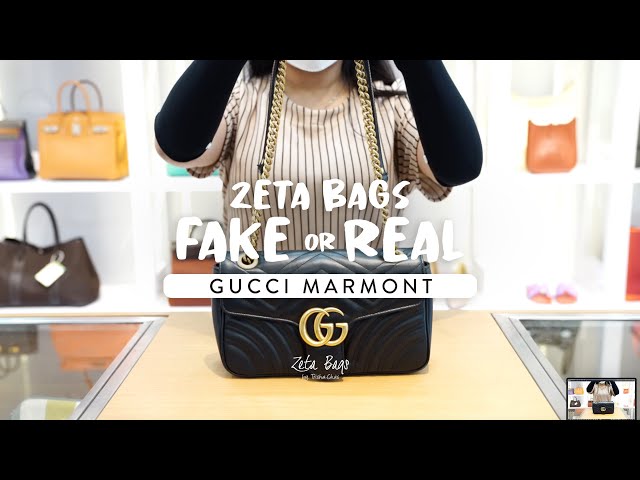 How To Spot Fake Vs Real Gucci Marmont Bag – LegitGrails