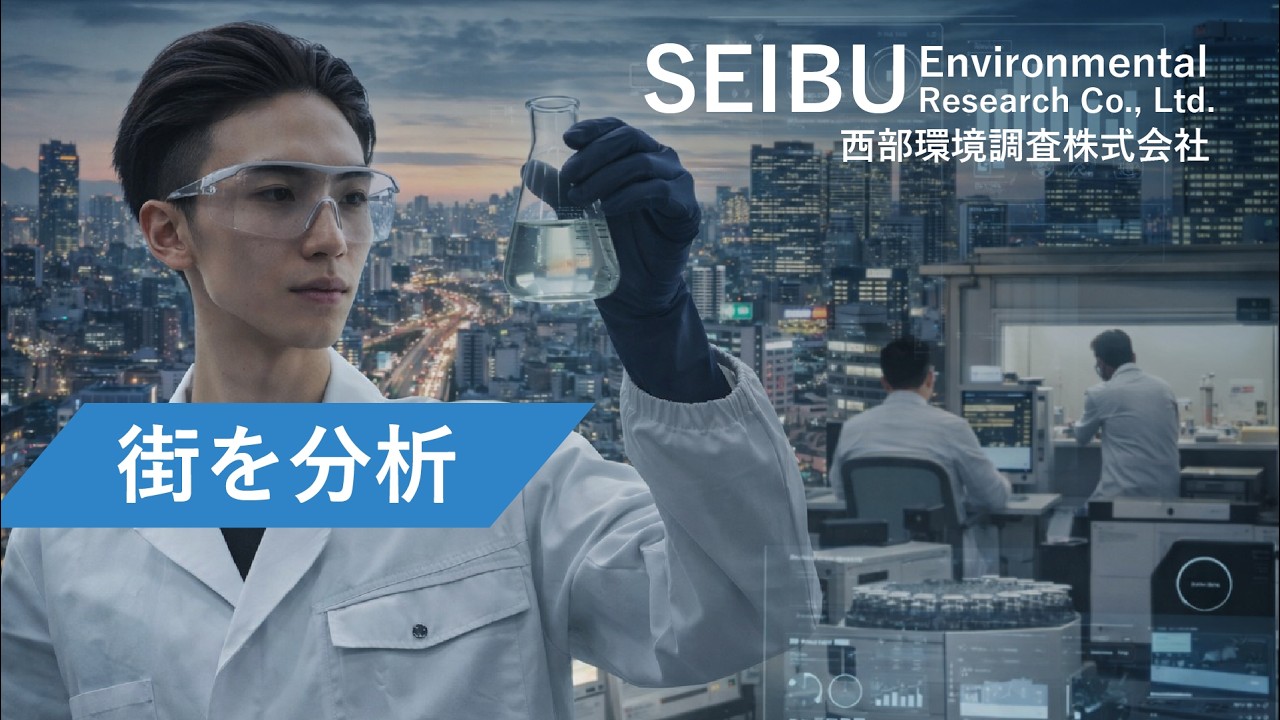 「街を分析」　西部環境調査株式会社