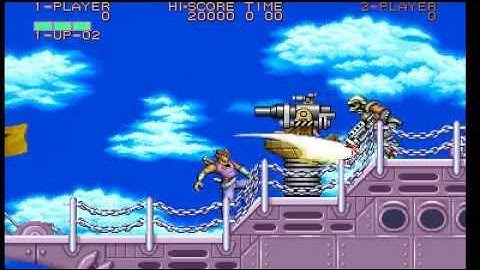 Strider Attract Mode (Arcade)