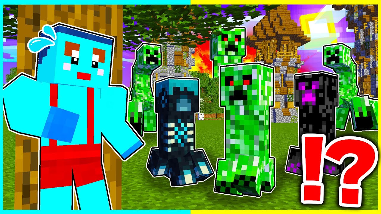 ⭐小学生に最強クリーパーを使って大爆発ドッキリwwwww【まいくら/マインクラフト】