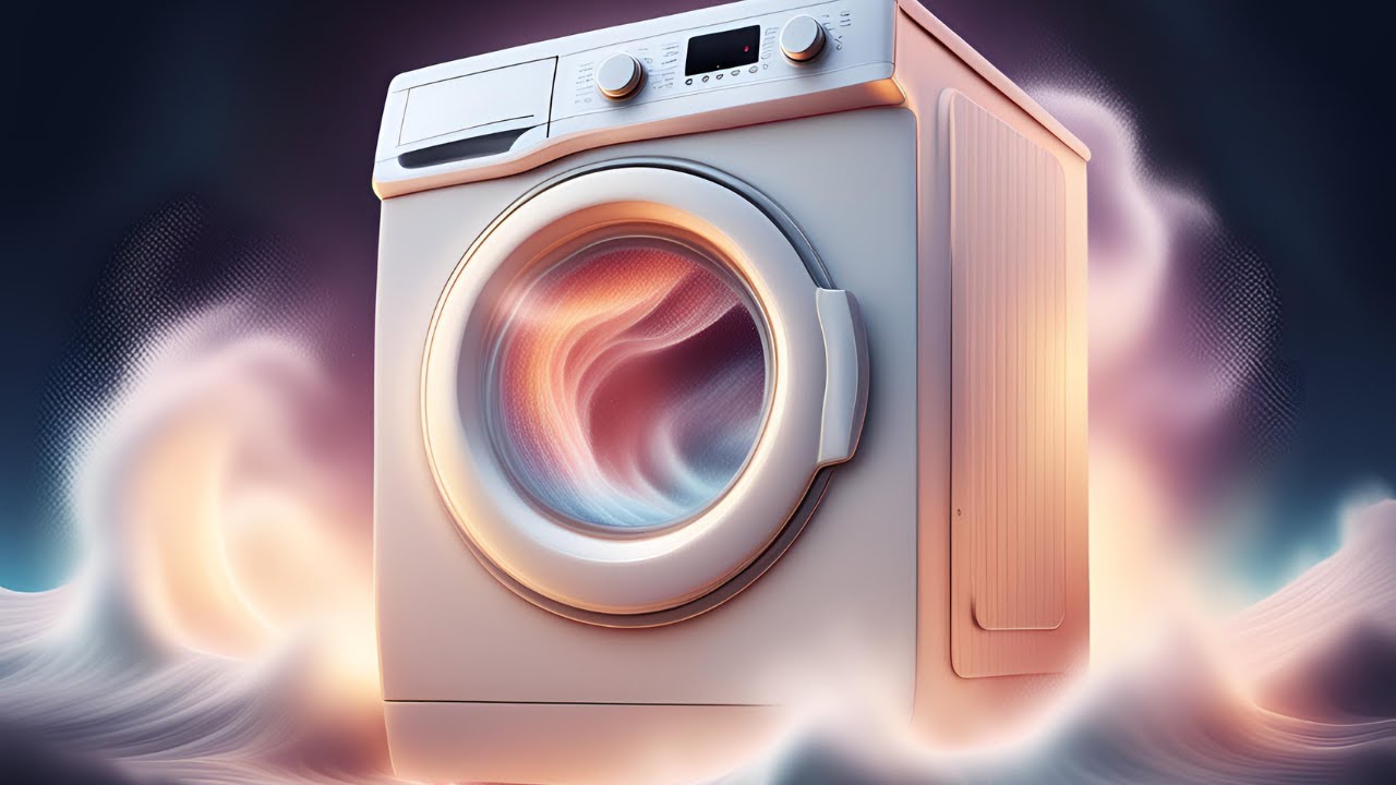 One Hour Washing Machine Observation: Relaxing Sounds and Visuals