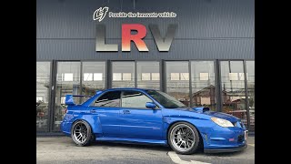 LRV在庫車】STIの部品をつけた、公認オーバーフェンダーのインプレッサ