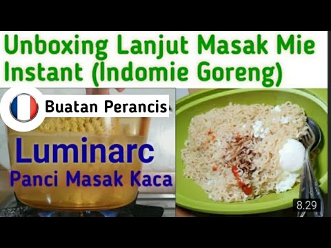 Kuy Masak  Mie  Instant Indonesia Di Panci  Kaca Buatan 