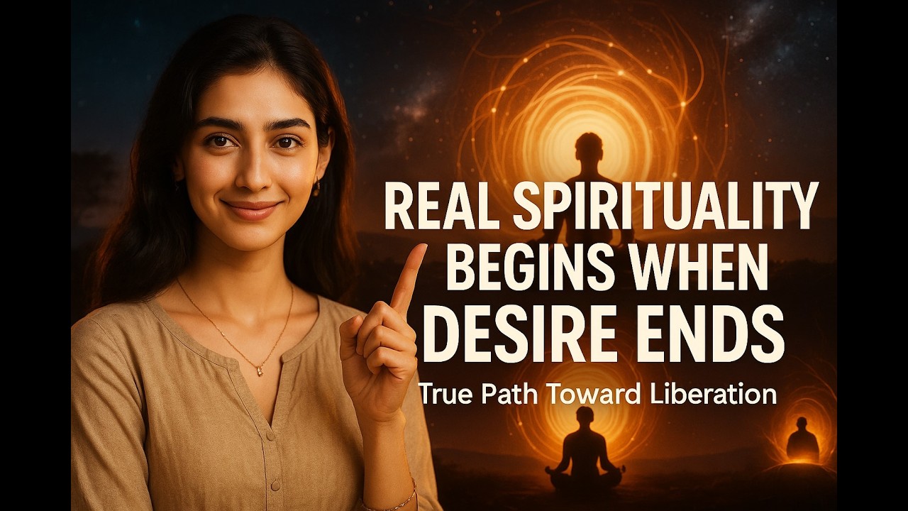 REAL SPIRITUALITY BEGINS WHEN DESIRE ENDS... True Path Toward Liberation | Bhagavad Gita EP 18