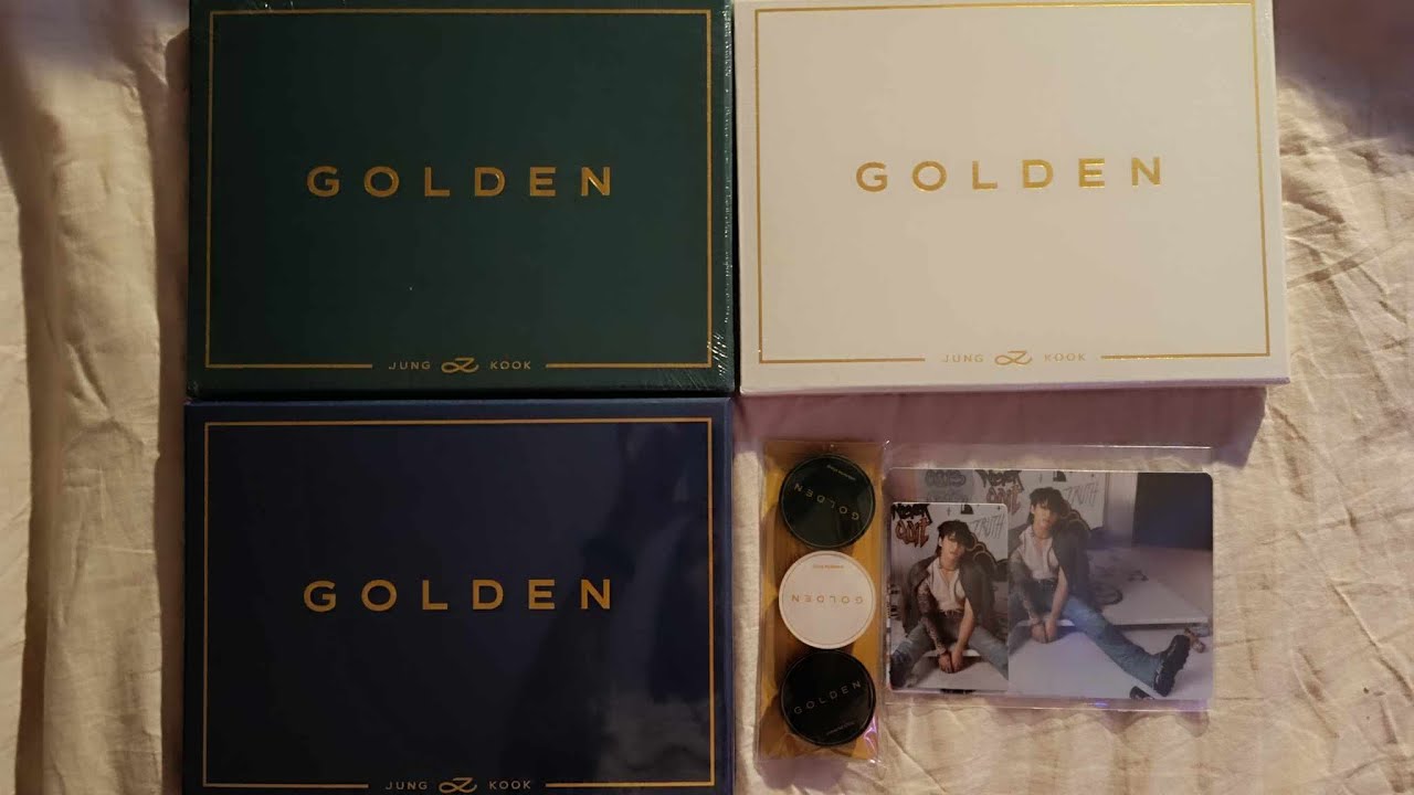 LIVE 🔴 ] Unboxing du Set d'Album de Jungkook de BTS - YouTube